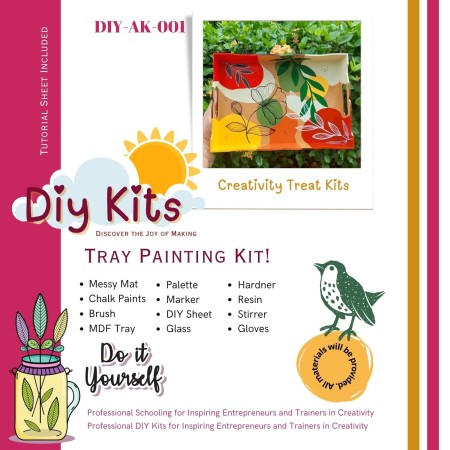 Tray Painting Kit
