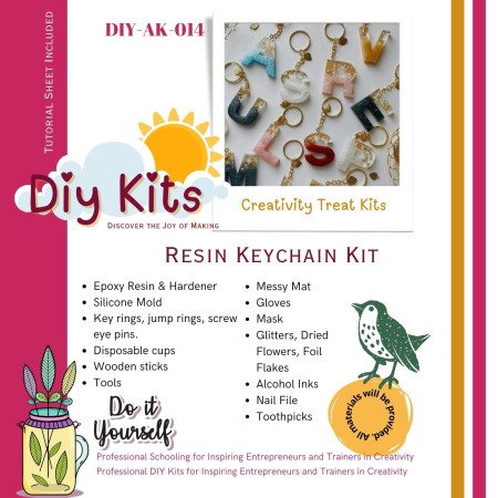 Resin Keychain kit