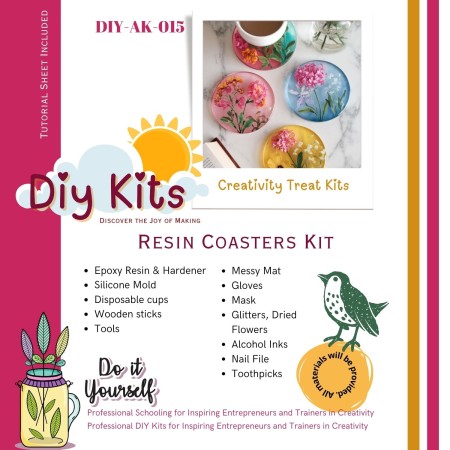 Resin Coaster Kit