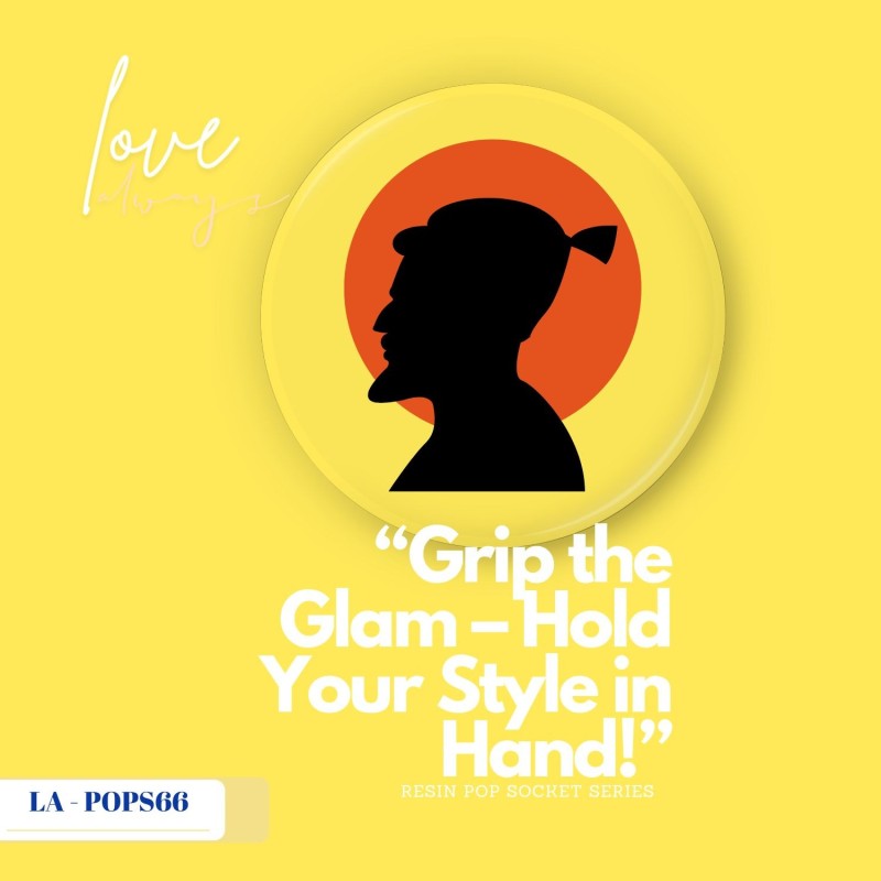 Veer Tatva Pop Socket – Warrior Spirit Grip & Stand | The Kalaakul
