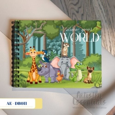 Little Picassos A4 Drawing Book | The Kalaakul