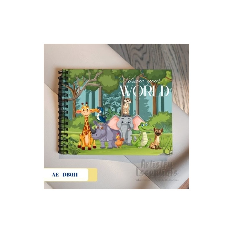 Little Picassos A4 Drawing Book | The Kalaakul
