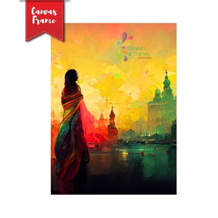 Timeless Touch – Hand-Painted Canvas Art