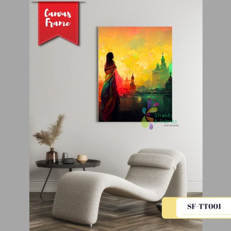 Timeless Touch – Hand-Painted Canvas Art