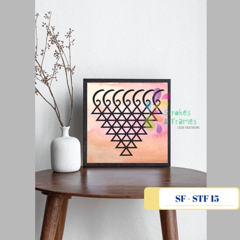 Handcrafted Spiritual Table Frame