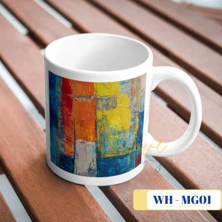Vibrant Abstract Mug
